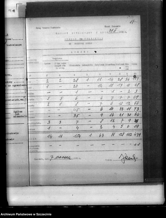 Obraz 12 z jednostki "Statystyka ludnościowa. Zatrudnienie i wartość produkcji zakładów z terenu miasta Szczecina"