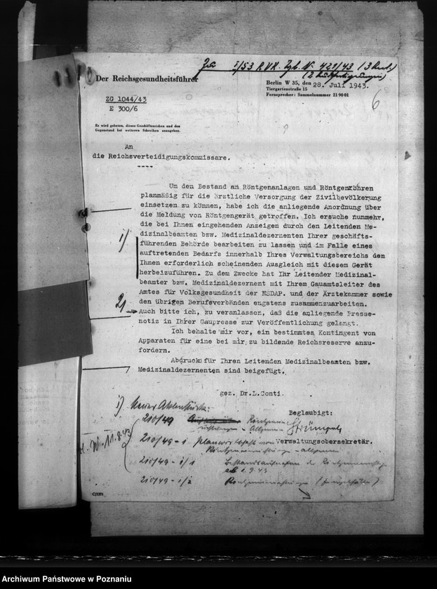 Obraz 11 z jednostki "Einsatz der Röntgenapparte"