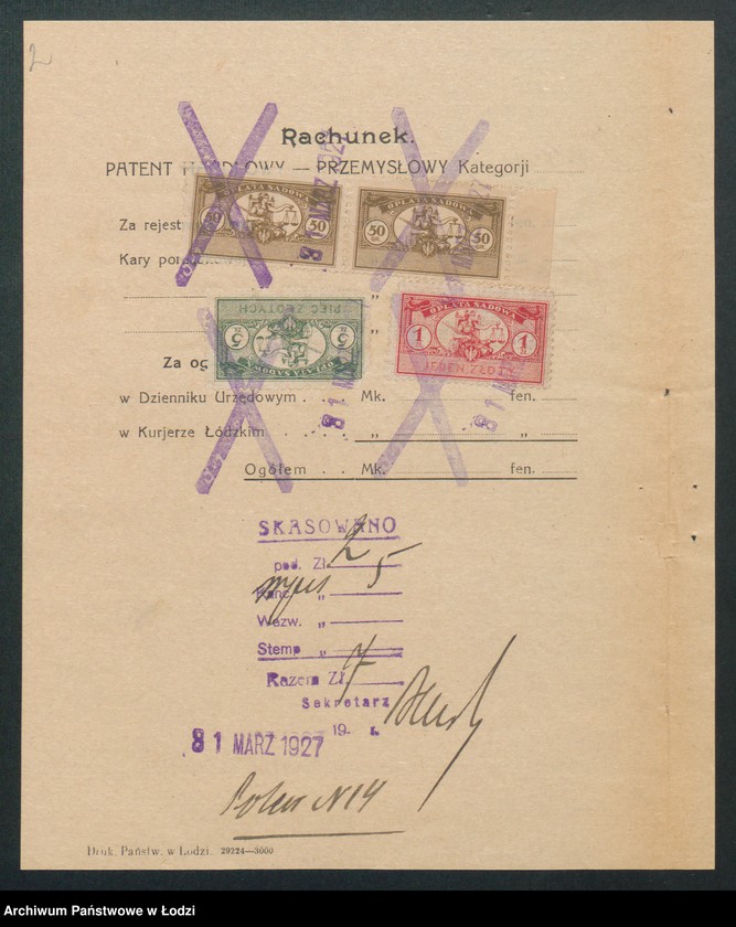 Obraz 4 z jednostki "Eustachjusz Czarnowski- wyrób form szewskich"