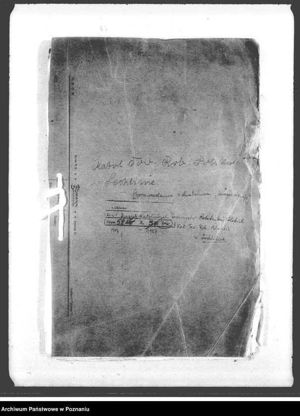 Obraz 4 z jednostki "Sprawozdania z działalności, korespondencja"