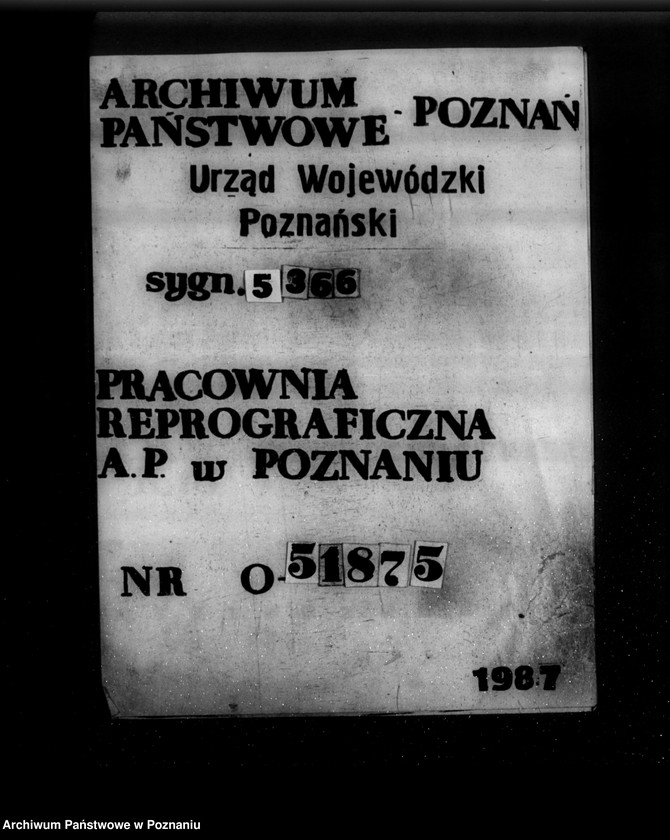 Obraz 1 z jednostki "Pralnia i suszarnia St. Kałamajskiego w Poznaniu znajdująca się w Mosinie przy ul. Farbiarskiej /zatwierdzenie zakładu/"