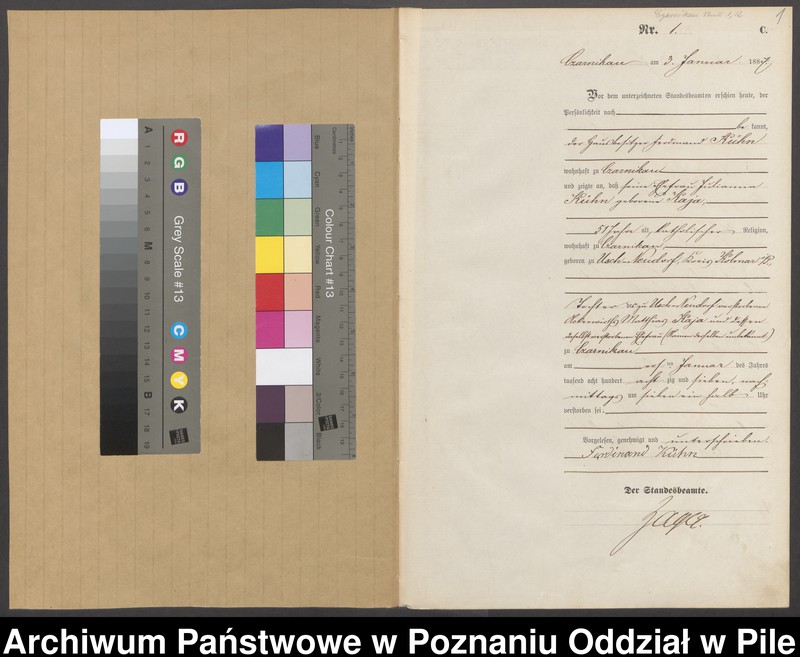 Obraz 4 z jednostki "Księga zgonów"