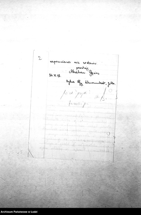 Obraz 4 z jednostki "[Podania o przyjęcie do Straży Pożarnej]"