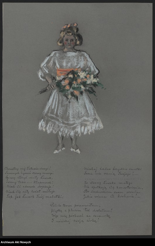 image.from.unit.number "6 listopada 1910; Sanatorium Zakopane. Album wierszy i rysunków ofiarowany przez Sanatorium dla Piersiowo Chorych w Zakopanem, zawiera także toast dr Józefa Skłodowskiego"