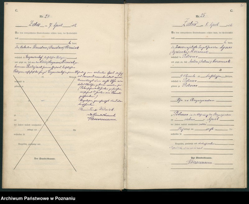 Obraz 15 z jednostki "Sterbe-Haupt-Register"