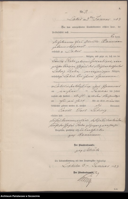 Obraz 7 z jednostki "Geburts-Register (Neben-Register)"