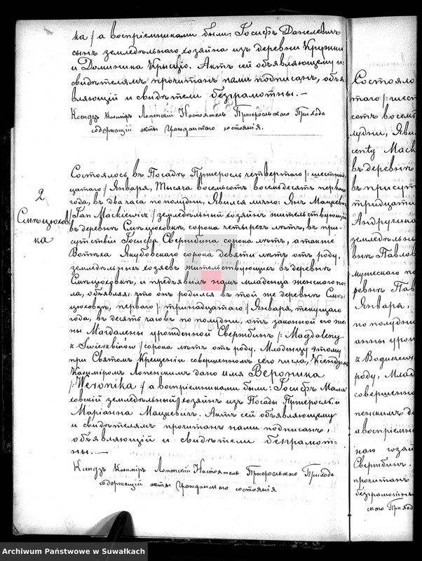 image.from.unit.number "Kniga Duplikat rodivšichsja brakosečetavšichsja i umeršich za god 1881 Pržerasl