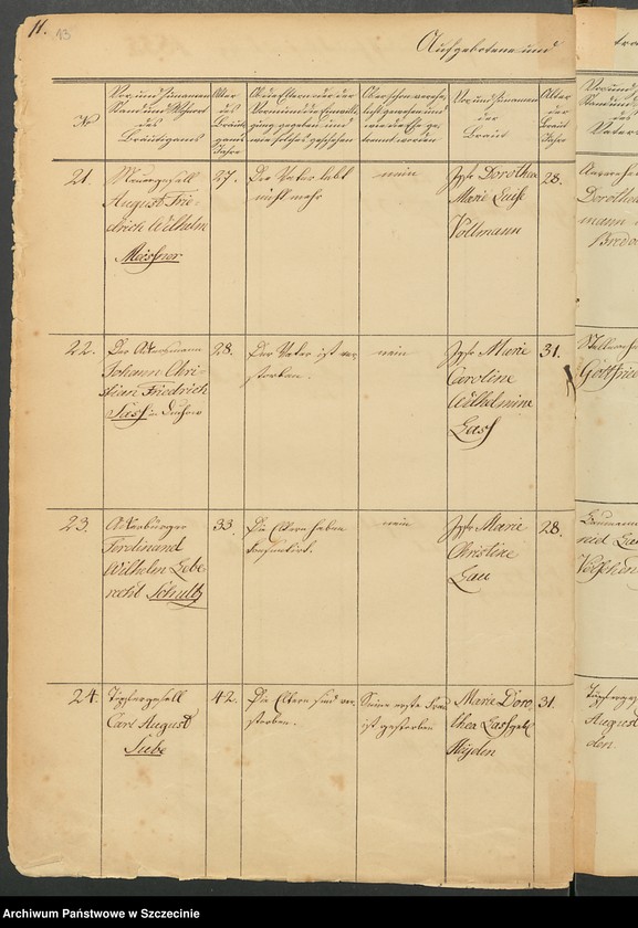 image.from.unit.number "Trau-und Sterbe-Register [von Pölitz (Police, szcz.).]"