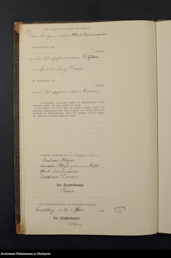 image.from.unit.number "Heiraths-Neben-Register Nr 1 - 11"