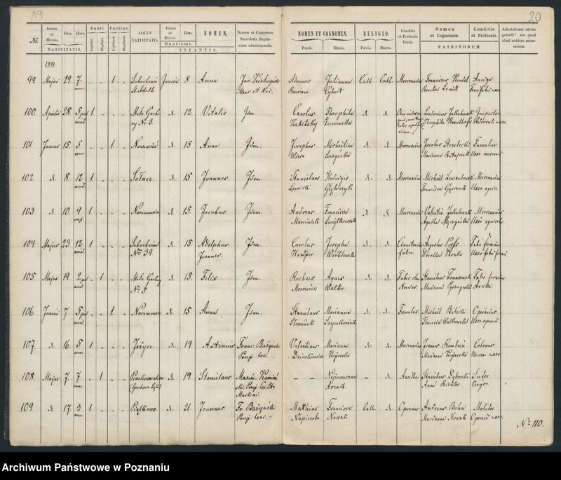 Obraz 12 z jednostki "Księga urodzeń"