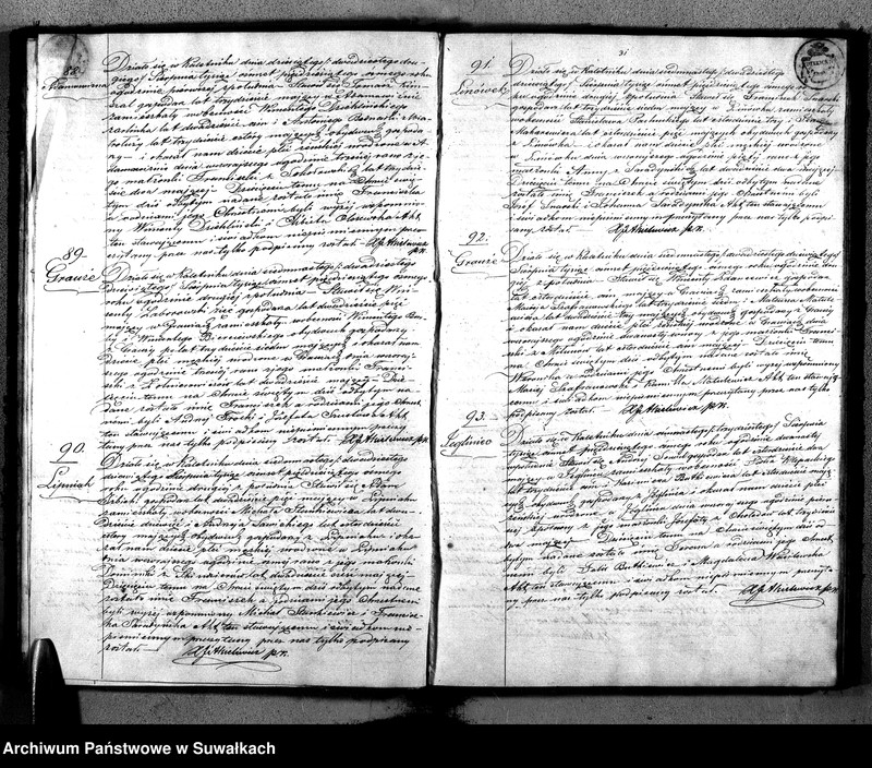 image.from.unit.number "Duplikat Aktów Urodzonych, Zaślubionych i Zmarłych Parafii Rzymsko-Katolickiej Kaletnik z roku 1856."