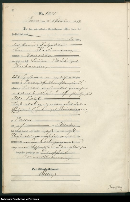 Obraz 13 z jednostki "Księga zgonów t. IV"