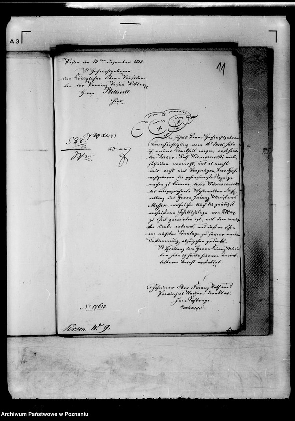 Obraz 16 z jednostki "Personalia des Regierungssekretärs Herrn Wieruszewski."