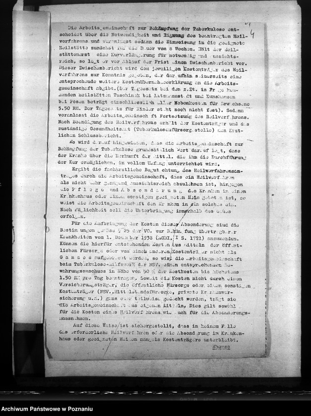 Obraz 8 z jednostki "Unterbringung der Gesundheitsämter. Ernährungsmängel. Schwesternstationen"