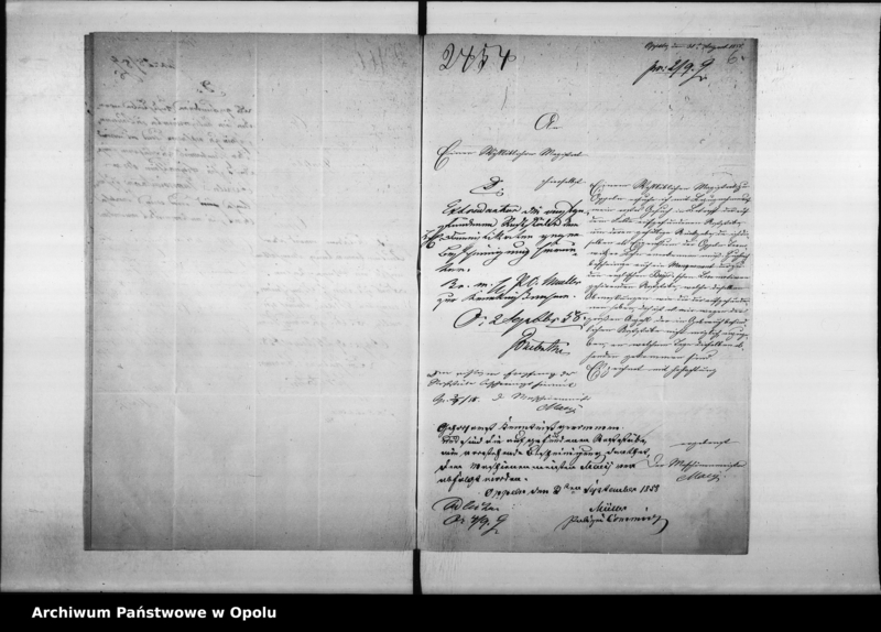 Obraz 8 z jednostki "Acta des Magistrats zu Oppeln betreffend Polizei - Verwaltung.Vol II"