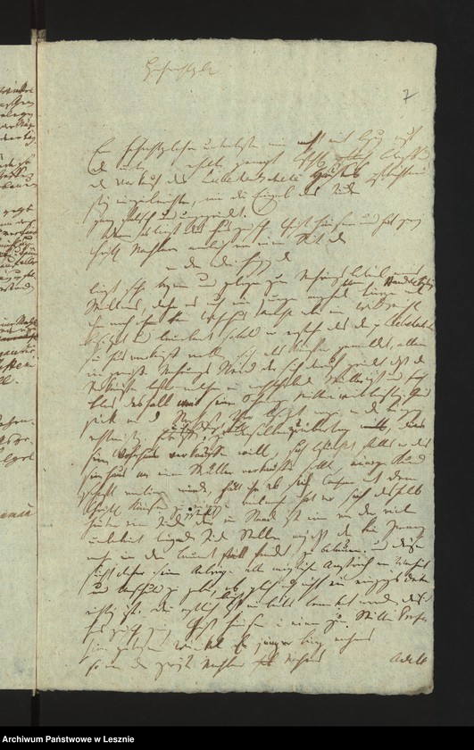 Obraz 10 z jednostki "[Akta in Sachen des Müllers Johann Samuel Liebeheutschel gegen den Schutzjuden Tobias Salomon]"