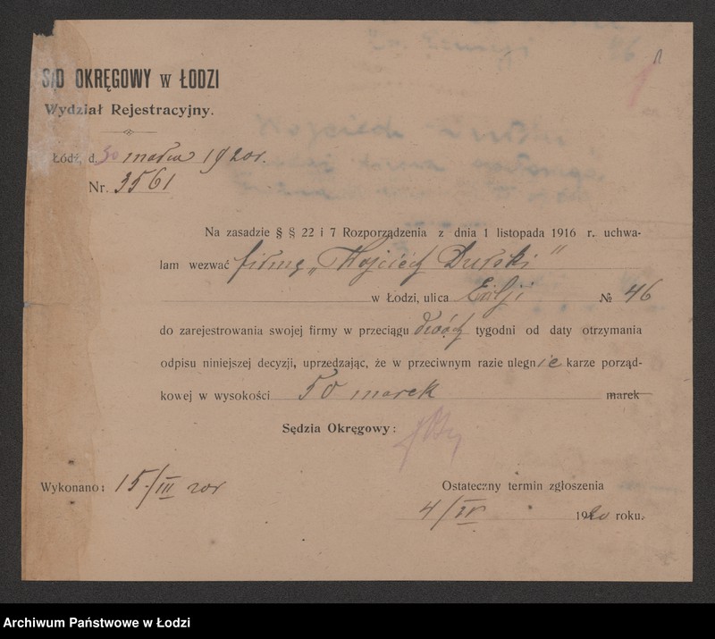 Obraz 3 z jednostki "Wojciech Durski – sprzedaż drzewa opałowego"