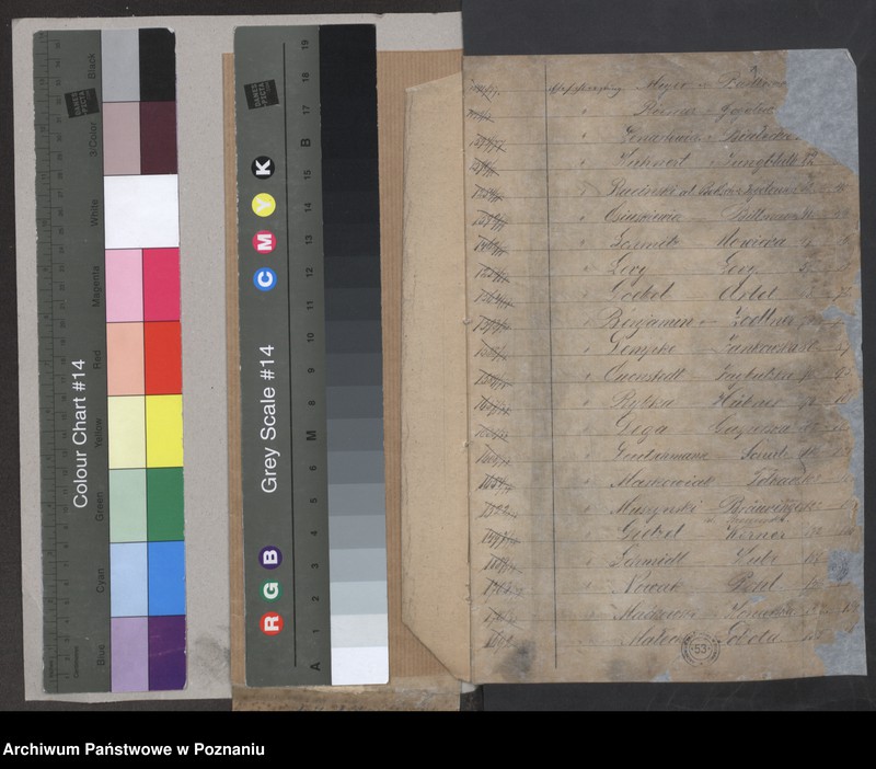 Obraz 3 z jednostki "Die von den Verlobten beigebrachten Urkunden zur Eheschliessung pro 1877"