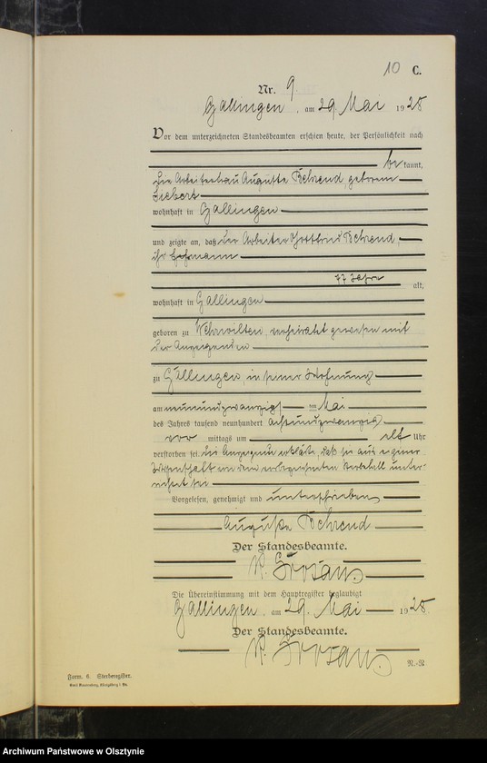 image.from.unit.number "Sterbe-Neben-Register Nr 1 - 15 [ Księga zgonów - wtóropis ]"