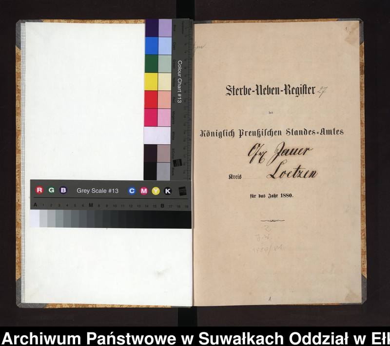 image.from.unit "Sterbe-Neben-Register des Königlich Preussischen Standes-Amtes Gr. Jauer Kreis Loetzen"