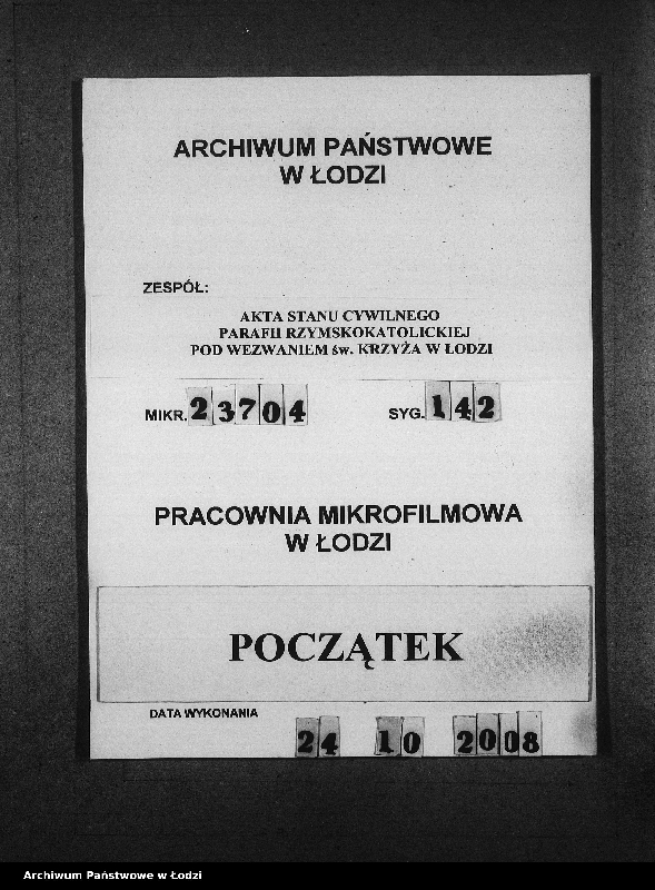 Obraz 1 z jednostki "Akta urodzeń"