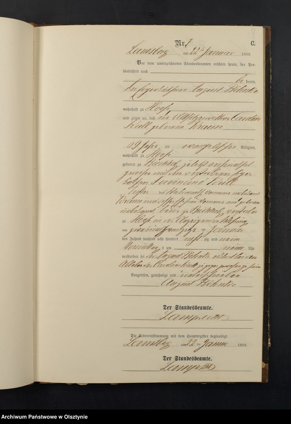 image.from.unit.number "Sterbe-Neben-Register Nr 1 - 64"