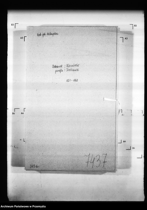 Obraz 4 z jednostki "[Kopie ksiąg metrykalnych parafii Trościaniec (dekanat Niemirów)]"