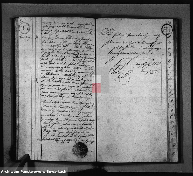 image.from.unit.number "Akta Zeszłych Gminy Berznickiey od Dnia 1-o Stycznia 1821"