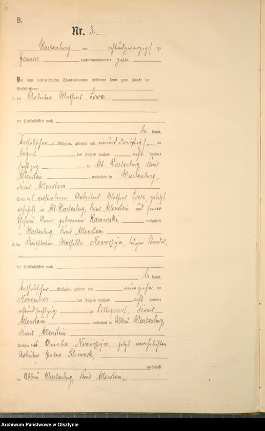 image.from.unit.number "Heiraths-Haupt-Register Nr 1 - 42"