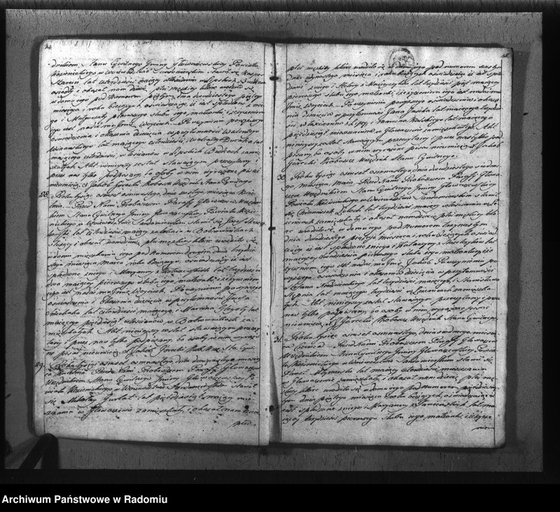 image.from.unit.number "Księga akt cywilnych gminy Głowaczew na rok 1818"