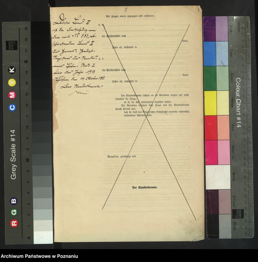 Obraz 3 z jednostki "Księga miejscowa małżeństw tom III [Rejestr główny małżeństw]"