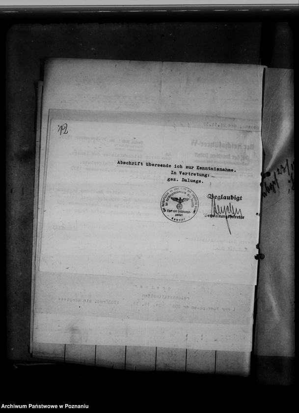 Obraz 16 z jednostki "Abordnung der Beamten"