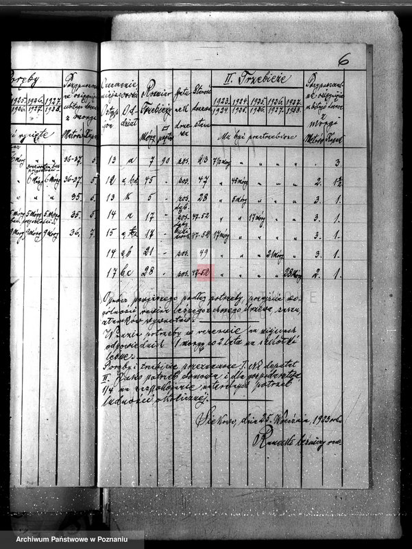 Obraz 10 z jednostki "Majętność leśna /Siekówko/ powiat kościański"