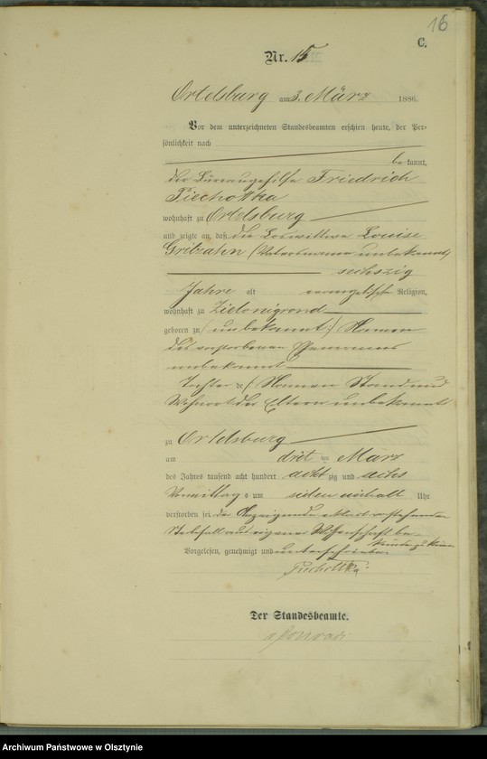 image.from.unit.number "Sterbe-Haupt-Register Nr 1 - 74"