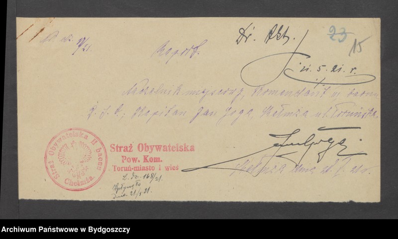image.from.unit.number "[Raporty komendantów Zachodniej Straży Obywatelskiej do Komendy Powiatowej w Toruniu. Imienny spis członków Zachodniej Straży Obywatelskiej, baonu II w Chełmży]"