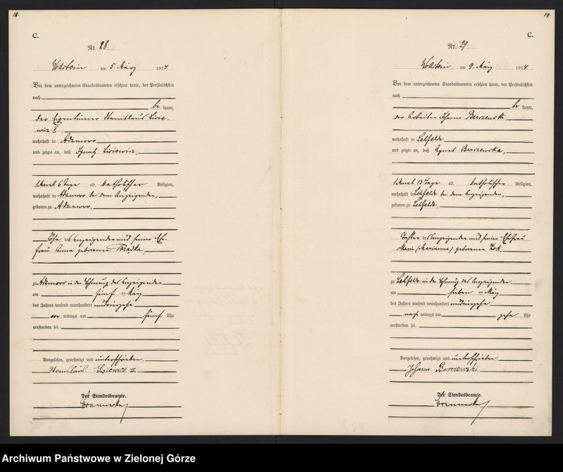 Obraz 17 z jednostki "[Księga zgonów- Wolsztyn wieś]"