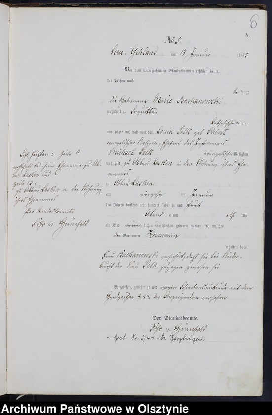 image.from.unit.number "Haupt-Geburts-Register Nr 1 - 98"