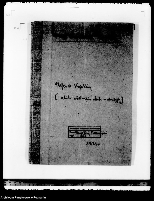 Obraz 3 z jednostki "Zbiór ogólników władz nadrzędnych"