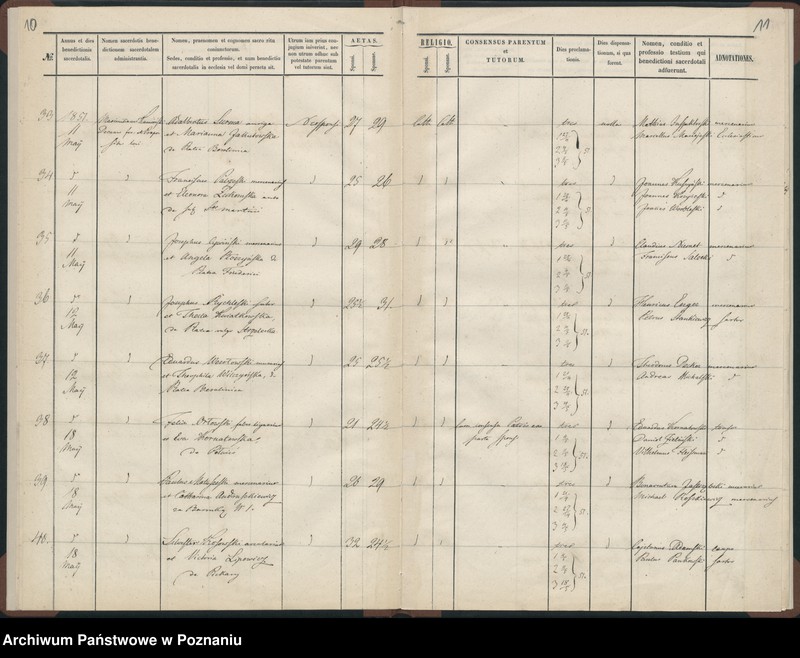 Obraz 8 z jednostki "Księga małżeństw"