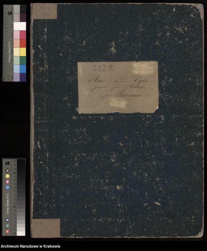 image.from.unit.number "Project d`un eglise dans le style gothique ordonne par monsieur le comte Arthur Potoski."