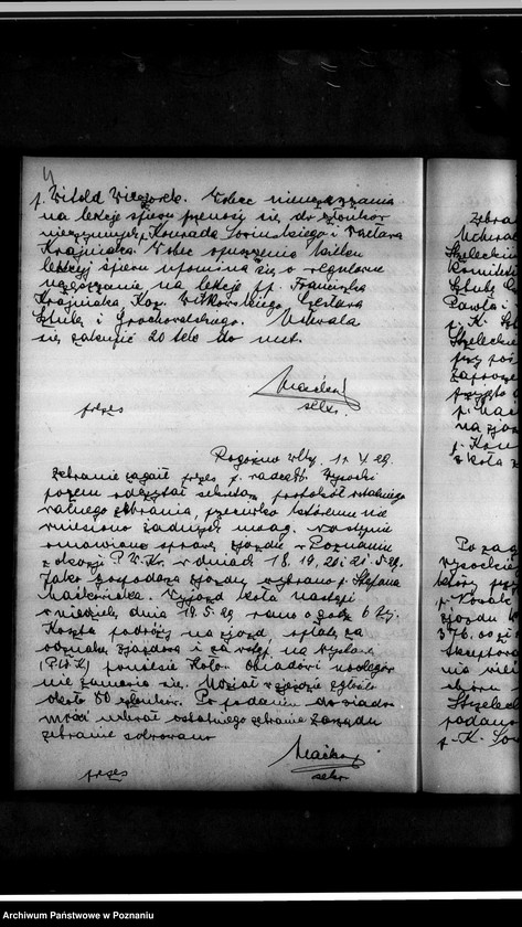 Obraz 8 z jednostki "Protokoły zebrań zarządu"