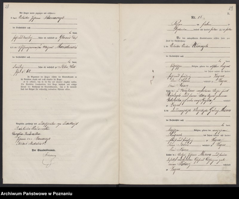 Obraz 17 z jednostki "Księga małżeństw"