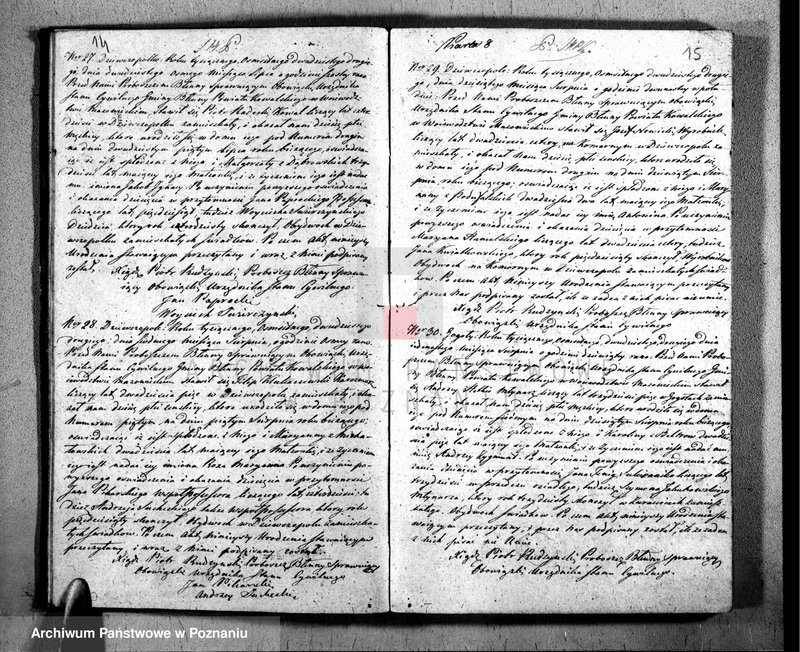 Obraz 9 z jednostki "Akta urodzeń, małżeństw, zgonów i zapowiedzi"