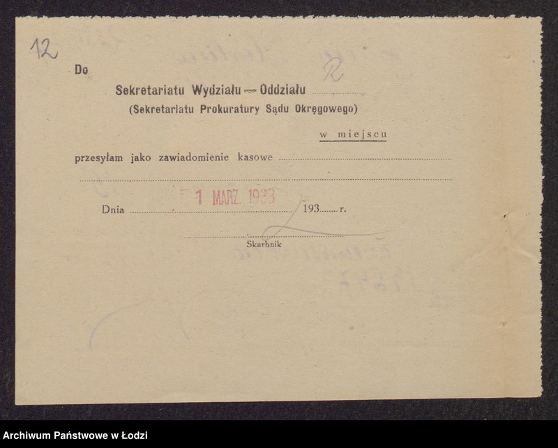 Obraz 14 z jednostki "Mendel Herling, Wolf Lejb Herling- sprzedaż skór"