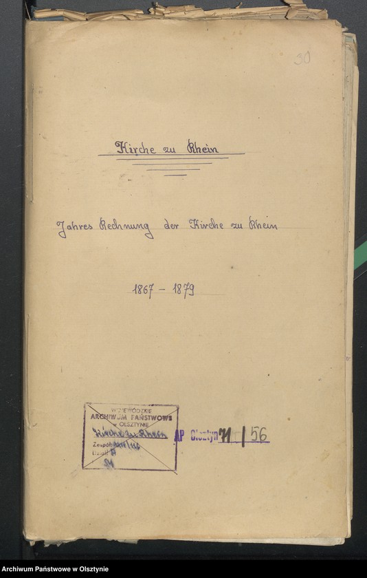 Obraz 2 z jednostki "Jahres Rechnung der Kirche"