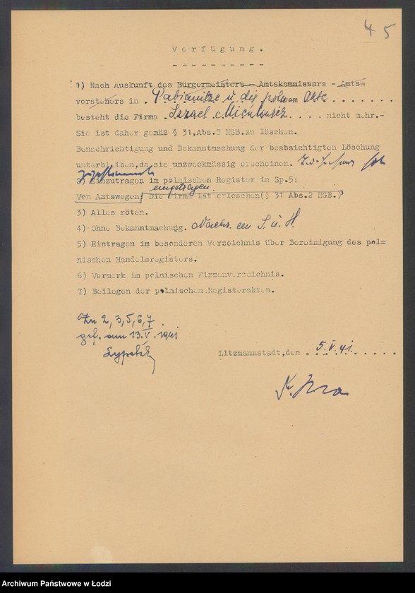 Obraz 7 z jednostki "Izrael Michlewicz- sprzedaż towarów łokciowych"