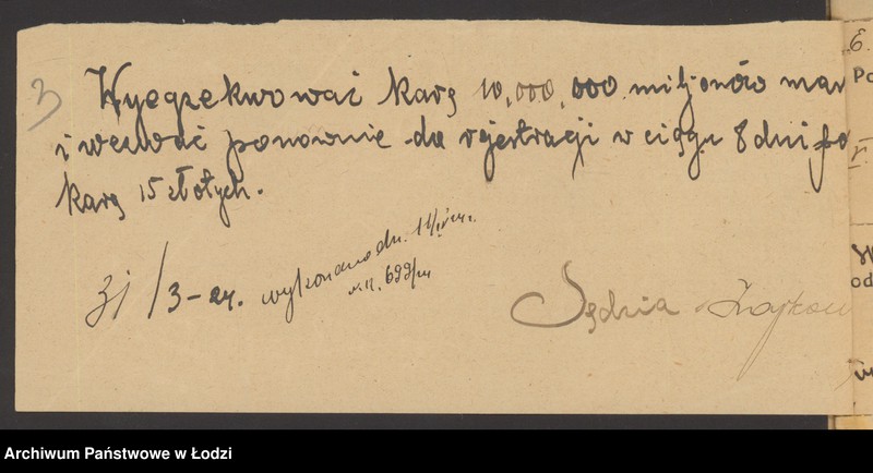 Obraz 5 z jednostki "Moszek Amzler- sprzedaż galanterii"