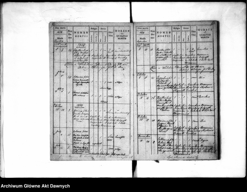 image.from.unit.number "Parafia: Podwysokie. Dekanat: Brzeżany. Księga metrykalna zgonów tylko dla wsi Hucisko. Tom IX."