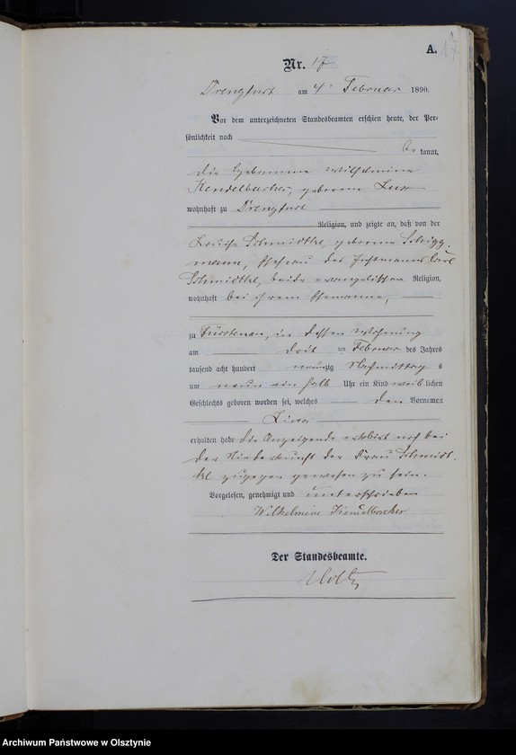 image.from.unit.number "Geburts-Haupt-Register Nr 1 - 162"