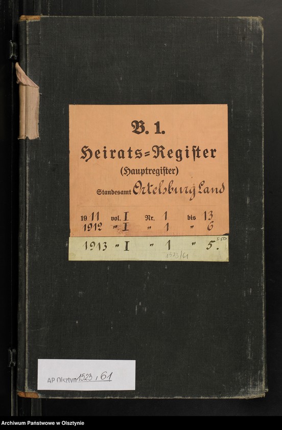 image.from.unit.number "Heiraths-Haupt-Register Nr 1 - 13, 1-6, 1-5"